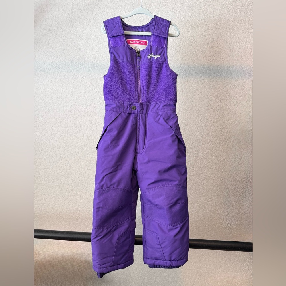Toddler girl Snow bib